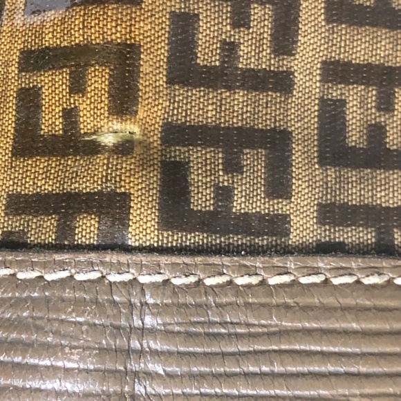 💥SOLD💥🌺Restored Authentic Fendi Monogram Boston Satchel🌺 - Picture 12 of 14